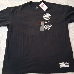 Nike Mens Max90 Basketball T-shirt NWT FV8394-010 Size Large